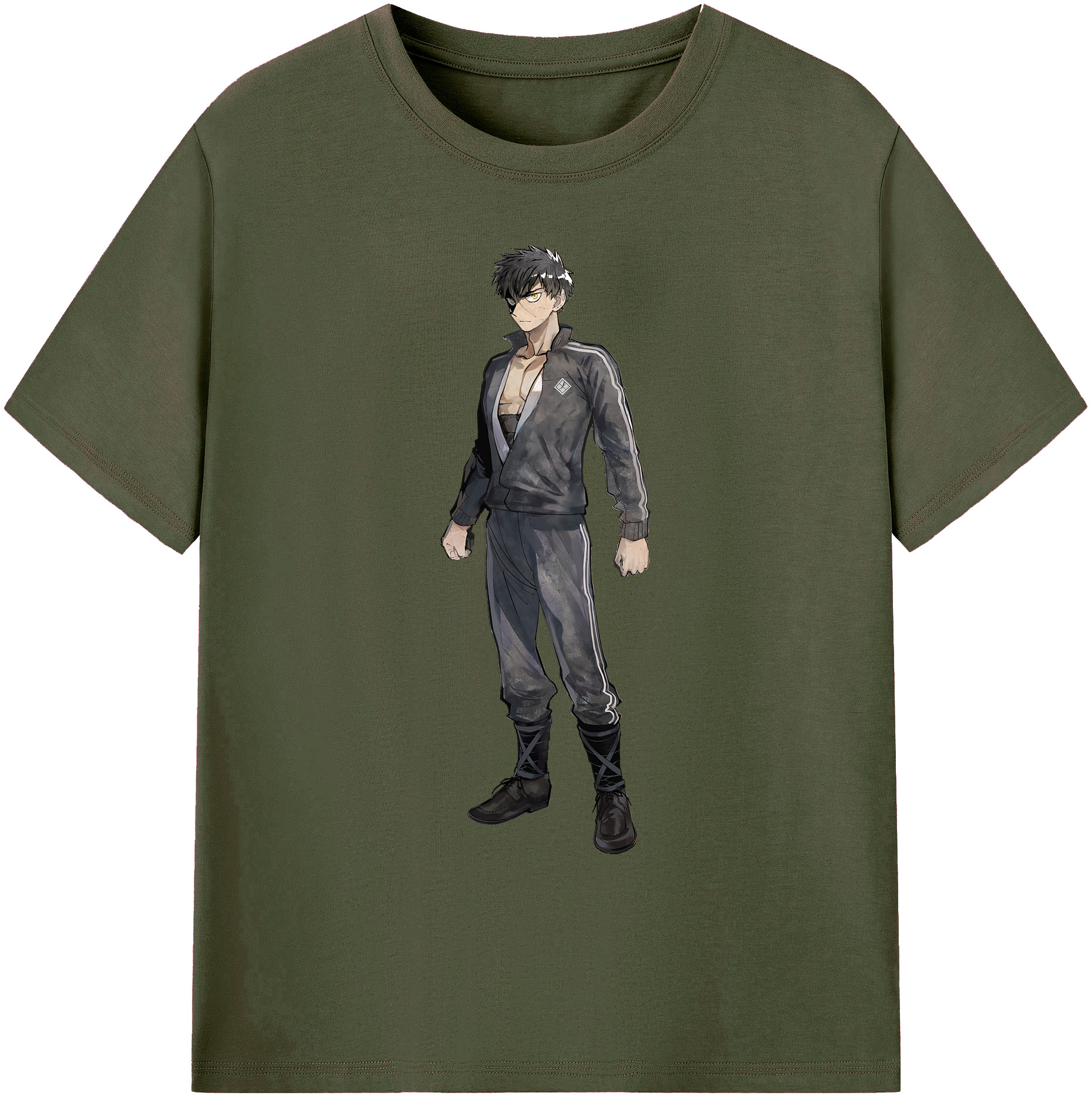 （画像用） 刀剣乱舞 Touken Ranbu 綿100％ メンズ半袖Tシャツ｜肌触りやわらか＆通気性
